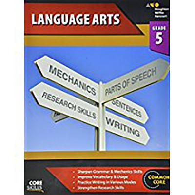 Cover Image for Core Skills Language Arts Workbook Grade 5 -- Houghton Mifflin Harcourt, Paperback