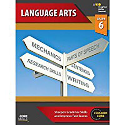 Cover Image for Core Skills Language Arts Workbook Grade 6 -- Houghton Mifflin Harcourt, Paperback