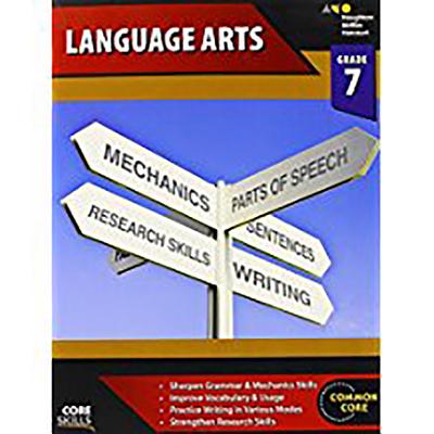 Cover Image for Core Skills Language Arts Workbook Grade 7 -- Houghton Mifflin Harcourt, Paperback