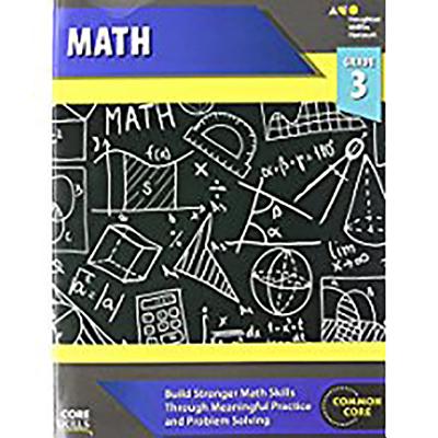 Cover Image for Core Skills Mathematics Workbook Grade 3 -- Houghton Mifflin Harcourt, Paperback