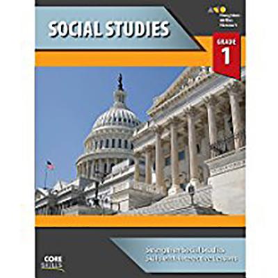 Cover Image for Core Skills Social Studies Workbook Grade 1 -- Houghton Mifflin Harcourt, Paperback