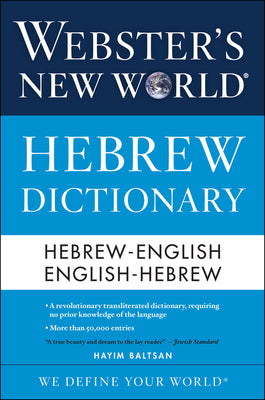 Cover Image for Webster's New World Hebrew Dictionary -- Hayim Baltsan, Paperback