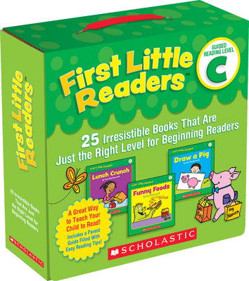 Cover Image for First Little Readers Parent Pack: Guided Reading Level C -- Deborah Schecter, Boxed Set