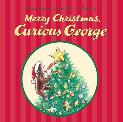 Cover Image for Merry Christmas, Curious George: A Christmas Holiday Book for Kids -- H. A. Rey, Hardcover