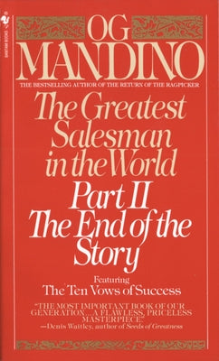 Cover Image for The Greatest Salesman in the World, Part II: The End of the Story -- Og Mandino, Mass Market Paperback