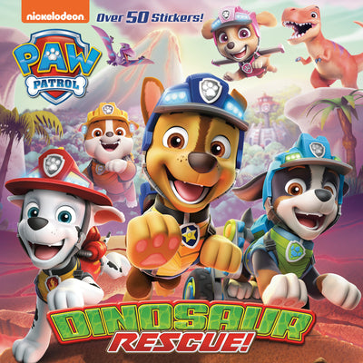 Cover Image for Dinosaur Rescue! (Paw Patrol) -- Hollis James, Paperback
