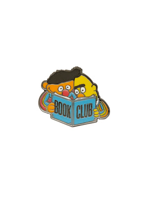 Cover Image for Sesame Street: Bert and Ernie Book Club Enamel Pin -- Out of Print, Other