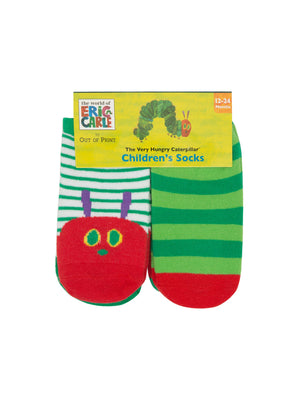 Cover Image for World of Eric Carle: The Very Hungry Caterpillar Baby/Toddler Socks 4-Pack - 2t-3t -- Out of Print, Other