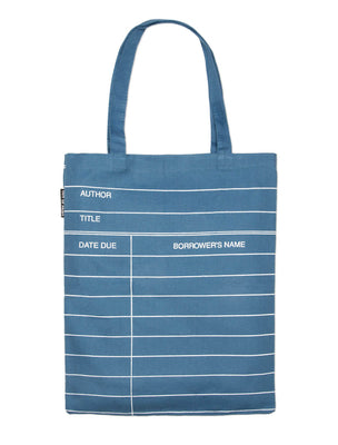 Cover Image for Library Card (Denim) Tote Bag -- Out of Print, Other