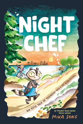 Cover Image for Night Chef: An Epic Tale of Friendship with a Side of Deliciousness! (a Graphic Novel) -- Mika Song, Hardcover