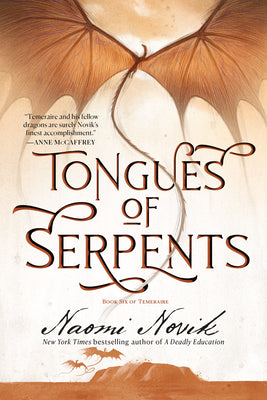 Cover Image for Tongues of Serpents: Book Six of Temeraire -- Naomi Novik, Paperback