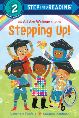Cover Image for Stepping Up! (an All Are Welcome Early Reader) -- Alexandra Penfold, Hardcover