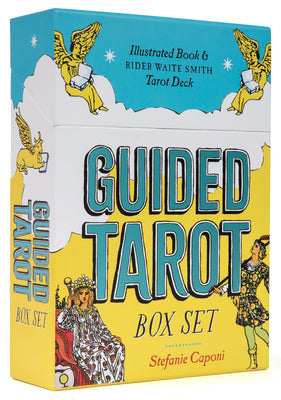 Cover Image for Guided Tarot Box Set: Illustrated Book & Rider Waite Smith Tarot Deck -- Stefanie Caponi, Other