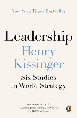 Cover Image for Leadership: Six Studies in World Strategy -- Henry Kissinger, Paperback