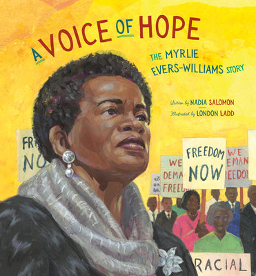 Cover Image for A Voice of Hope: The Myrlie Evers-Williams Story -- Nadia Salomon, Hardcover