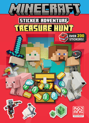 Cover Image for Minecraft Sticker Adventure: Treasure Hunt (Minecraft) -- Random House, Paperback