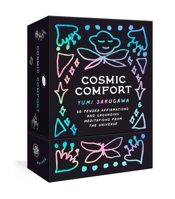 Cover Image for Cosmic Comfort: 50 Tender Affirmations and Grounding Meditations from the Universe: Meditation Cards -- Yumi Sakugawa, Board Games