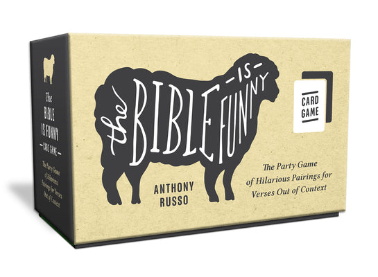 Cover Image for The Bible Is Funny Card Game: The Party Game of Hilarious Pairings for Verses Out of Context -- Anthony Russo, Board Games