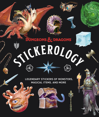 Cover Image for Dungeons & Dragons Stickerology: Legendary Stickers of Monsters, Magical Items, and More: Stickers for Journals, Water Bottles, Laptops, Planners, and -- Official Dungeons & Dragons Licensed, Paperback