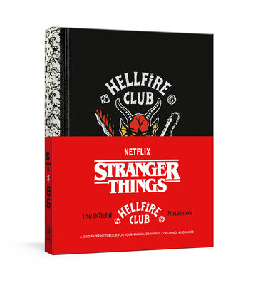 Cover Image for Stranger Things: The Official Hellfire Club Notebook: A Grid-Paper Notebook for Journaling, Drawing, Coloring, and More -- Netflix, Hardcover
