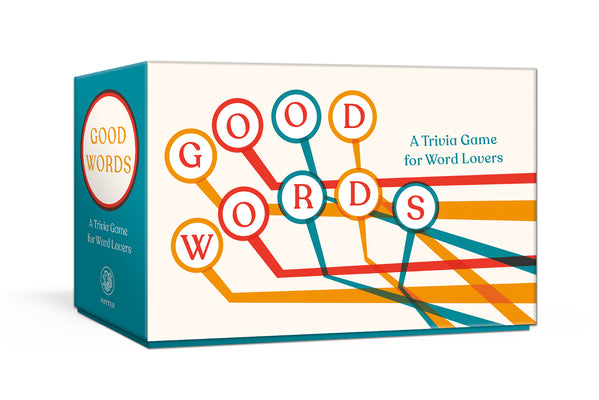 Cover Image for Good Words: A Trivia Game for Word Lovers: Card Game -- Tin Moon LLC, Board Games