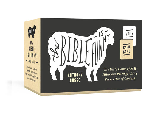 Cover Image for The Bible Is Funny Card Game, Volume 2: The Party Game of More Hilarious Pairings Using Verses Out of Context -- Anthony Russo, Board Games