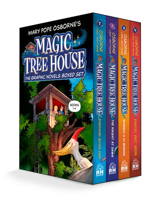 Cover Image for Magic Tree House Graphic Novel Starter Set: (A Graphic Novel Boxed Set) -- Mary Pope Osborne, Paperback