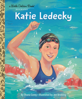 Cover Image for Katie Ledecky: A Little Golden Book Biography -- Shana Corey, Hardcover