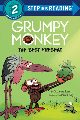 Cover Image for Grumpy Monkey the Best Present -- Suzanne Lang, Library Binding