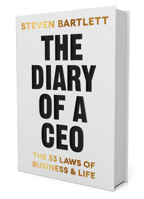 Cover Image for The Diary of a CEO: The 33 Laws of Business and Life -- Steven Bartlett, Hardcover