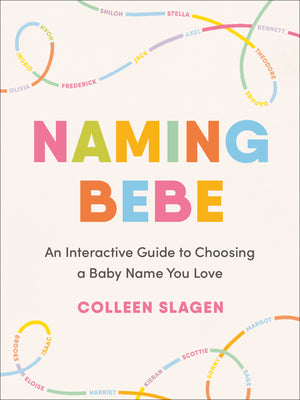 Cover Image for Naming Bebe: An Interactive Guide to Choosing a Baby Name You Love -- Colleen Slagen, Paperback