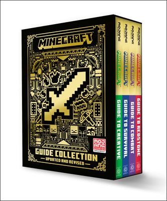 Cover Image for Minecraft: Guide Collection 4-Book Boxed Set (Updated): Survival (Updated), Creative (Updated), Redstone (Updated), Combat -- Mojang Ab, Hardcover
