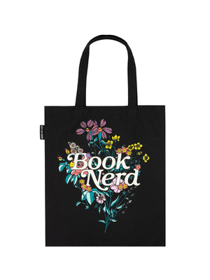 Cover Image for Book Nerd Floral Tote Bag -- Out of Print, Other