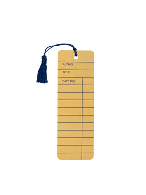 Cover Image for Library Card Bookmark -- Out of Print, Other