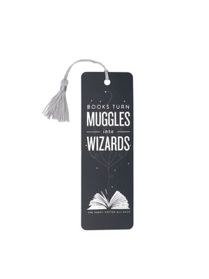 Cover Image for Books Turn Muggles Into Wizards Bookmark -- Out of Print, Other