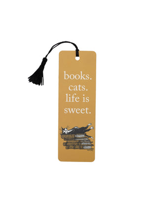 Cover Image for Books. Cats. Life Is Sweet. Bookmark -- Out of Print, Other