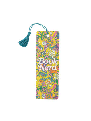 Cover Image for Book Nerd Floral Bookmark -- Out of Print, Other