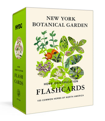 Cover Image for New York Botanical Garden Herb Identification Flashcards: 100 Common Herbs of North America -- The New York Botanical Garden, Cards