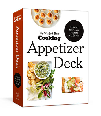 Cover Image for The New York Times Cooking Appetizer Deck: 50 Cards for Festive Starters and Snacks -- New York Times, Other