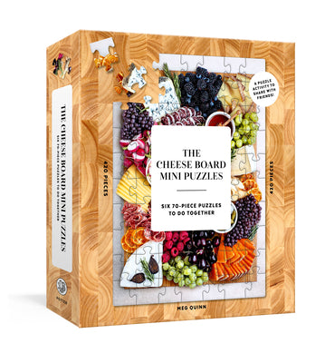 Cover Image for The Cheese Board Mini Puzzles: Six 70-Piece Puzzles to Do Together -- Meg Quinn, Board Games