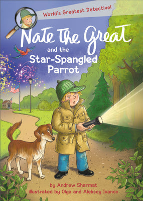 Cover Image for Nate the Great and the Star-Spangled Parrot -- Andrew Sharmat, Hardcover