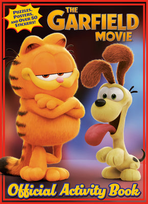 Cover Image for The Garfield Movie: Official Activity Book -- Golden Books, Paperback
