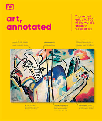 Cover Image for Art, Annotated: The World's 500 Greatest Paintings Explained -- DK, Hardcover