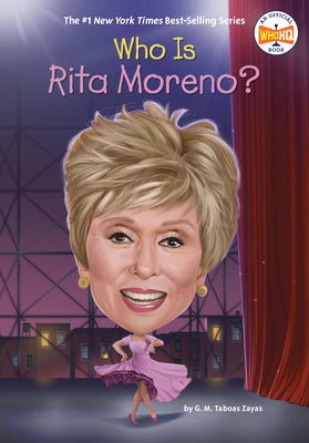 Cover Image for Who Is Rita Moreno? -- G. M. Taboas Zayas, Library Binding