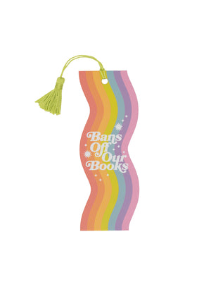 Cover Image for Bans Off Our Books Bookmark -- Out of Print, Other