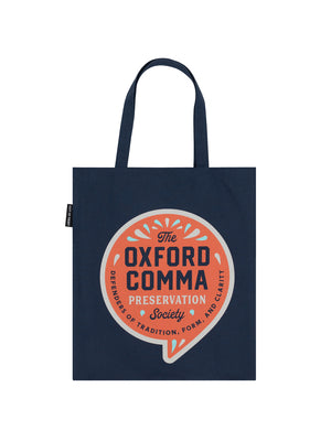 Cover Image for Oxford Comma Preservation Society Tote Bag -- Out of Print, Other