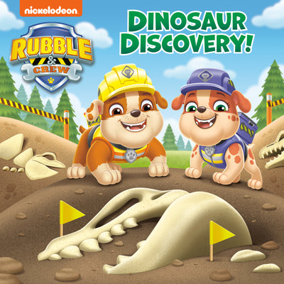 Cover Image for Dinosaur Discovery! (Paw Patrol: Rubble & Crew) -- Hollis James, Paperback