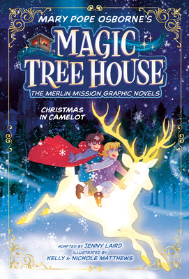 Cover Image for Christmas in Camelot Graphic Novel -- Mary Pope Osborne, Library Binding