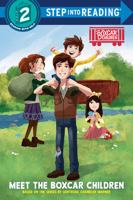 Cover Image for Meet the Boxcar Children: Boxcar Children Early Reader (Step Into Reading) -- Gertrude Chandler Warner, Hardcover
