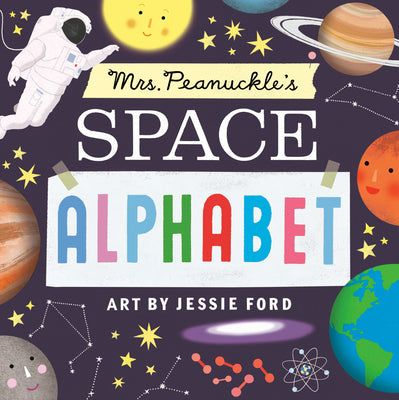 Cover Image for Mrs. Peanuckle's Space Alphabet -- Mrs Peanuckle, Board Books